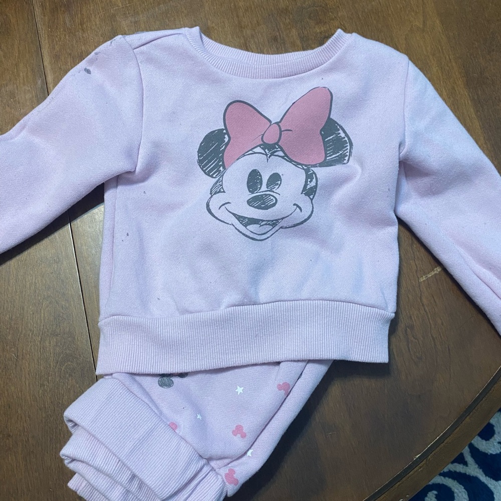 Minnie Mouse toddler girl set